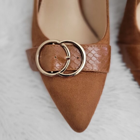 Michael By Michael Shannon Women's Izabella Block Heels Dress Shoe Size 7 - Picture 9 of 9